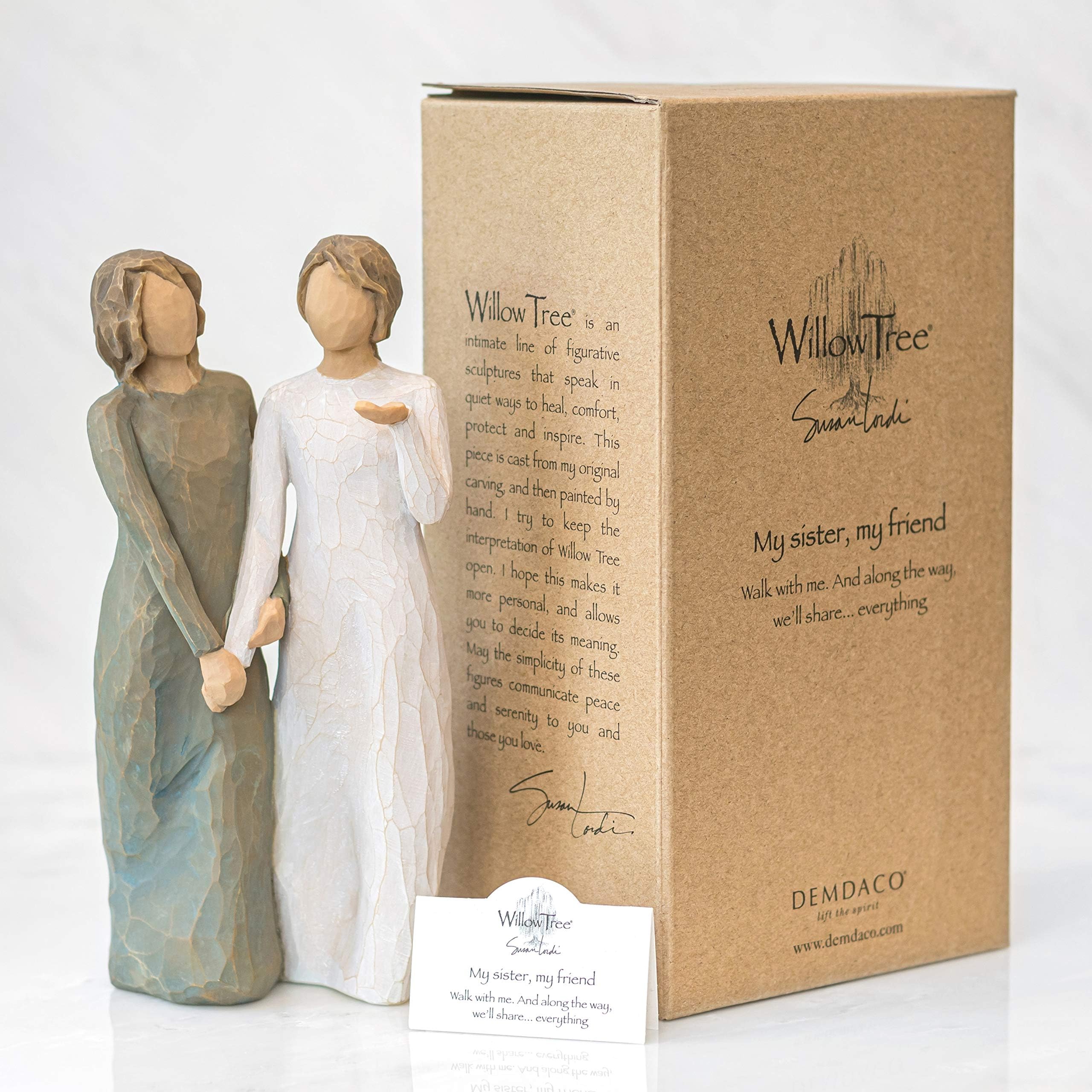 Willow Tree Figurka Moja Siostra, Moja Dziewczyna, Kolor Naturalny, 21,6Cm