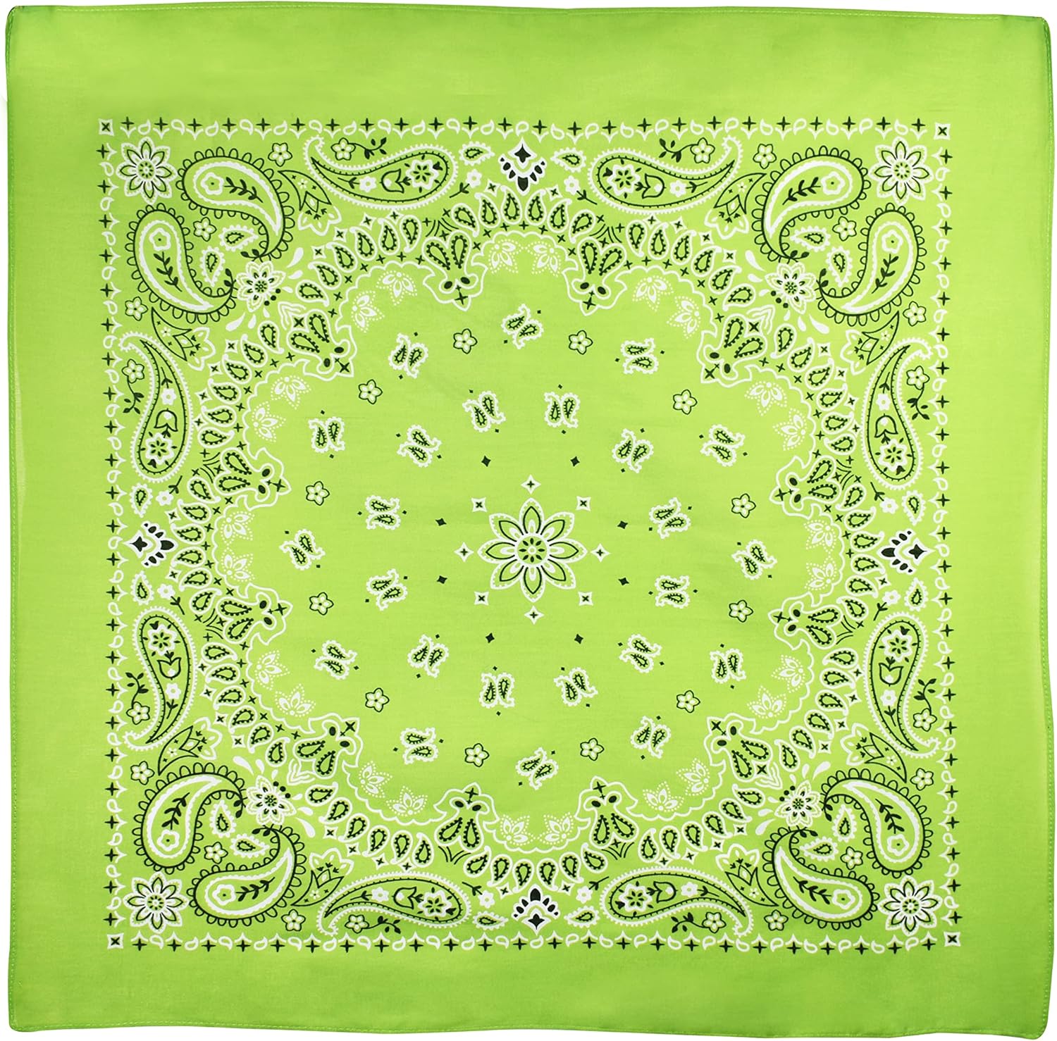 6-Pack 100% Cotton Bandanas Gift Set – 22x22 Inch Paisley Head Wraps form Men & Women, Neck & Face Scarves - Image 6