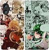 Hiroaka Smartphone Case, iPhone 16 Notebook Type, Smartphone Cover, Compatible with All Models, Deck, Bakou, Katsuki iPhone Mobile Cover for 16, My Hero Academia Notebook Type, Stylish, Shockproof