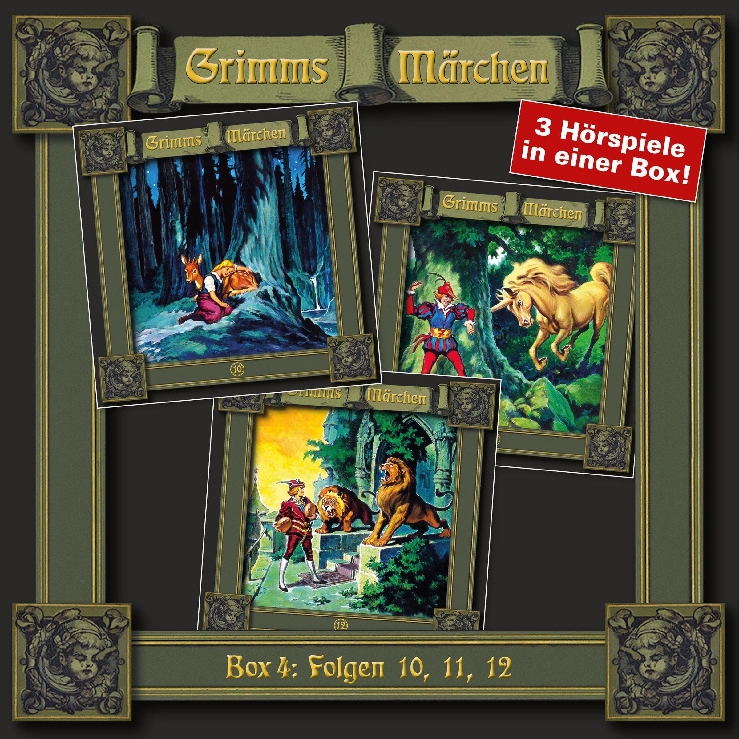 Cover art for Grimms Märchen Box 4