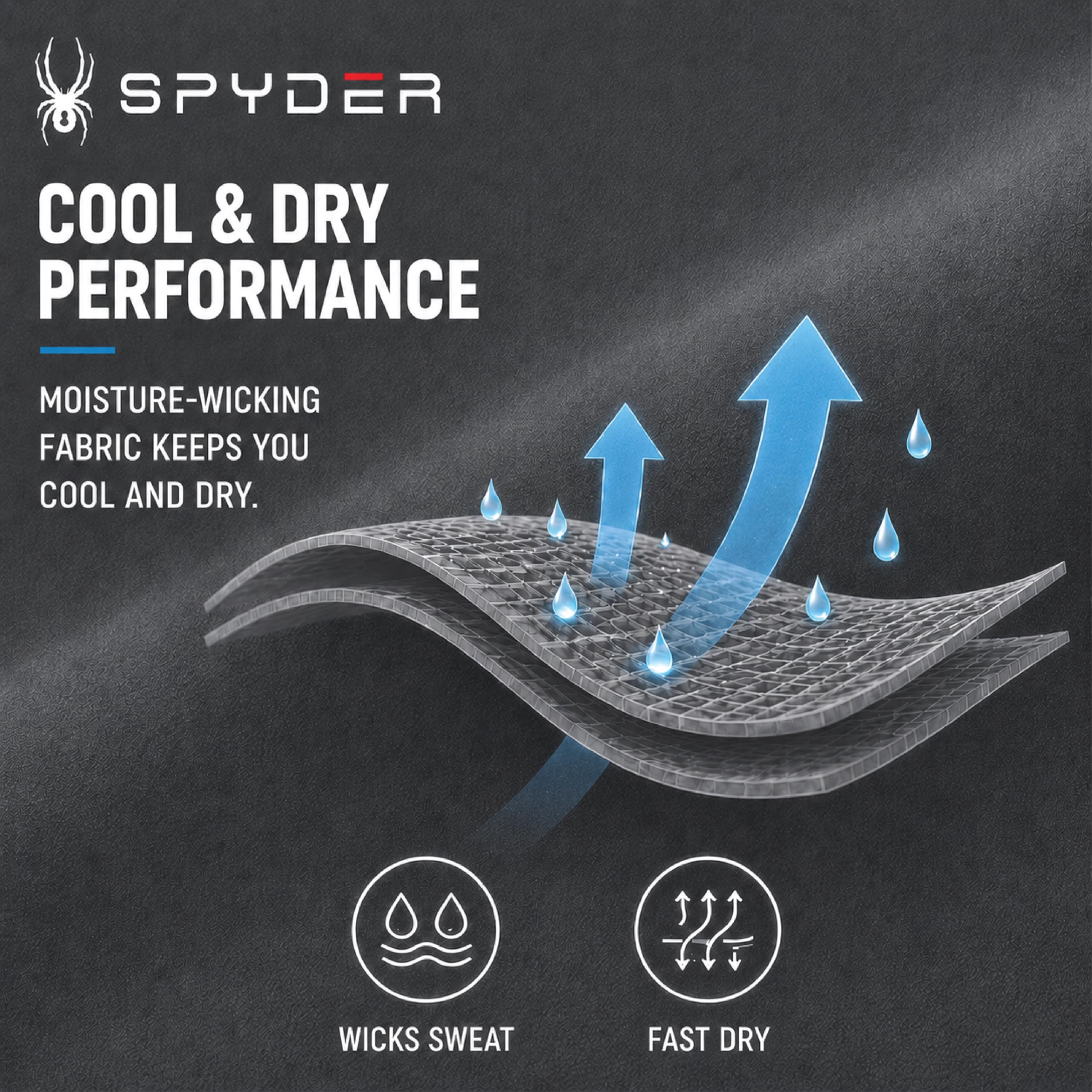 Spyder M Spydr SS tee Shirt Camiseta Hombre (Pack de 1) | Sudadera suave para la calle, comodidad casual diaria para fines de semana, descanso y uso diario