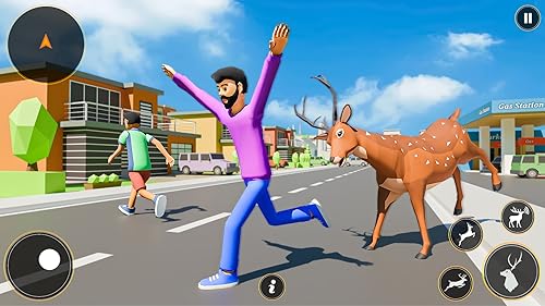 Chefe da cidade veado louco pegadinhas mundo aberto jogos de tiro animal