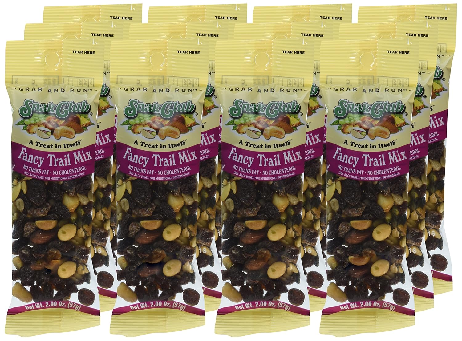 Grab & Go Fancy Trail Mix 2 oz. / 12 ct, Salty Snacks