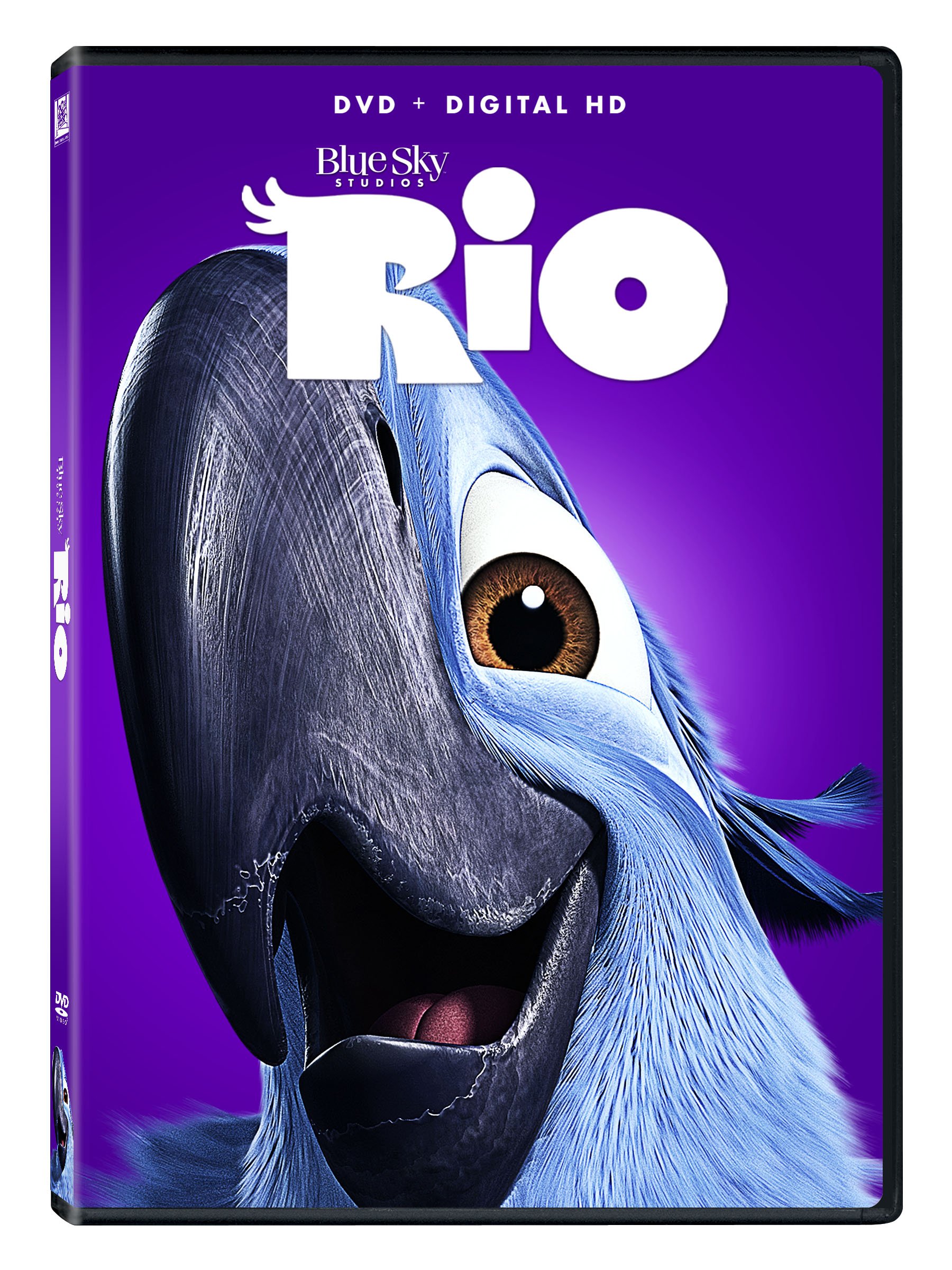 Rio DVD película de animación para tardes de cine familiar en casa