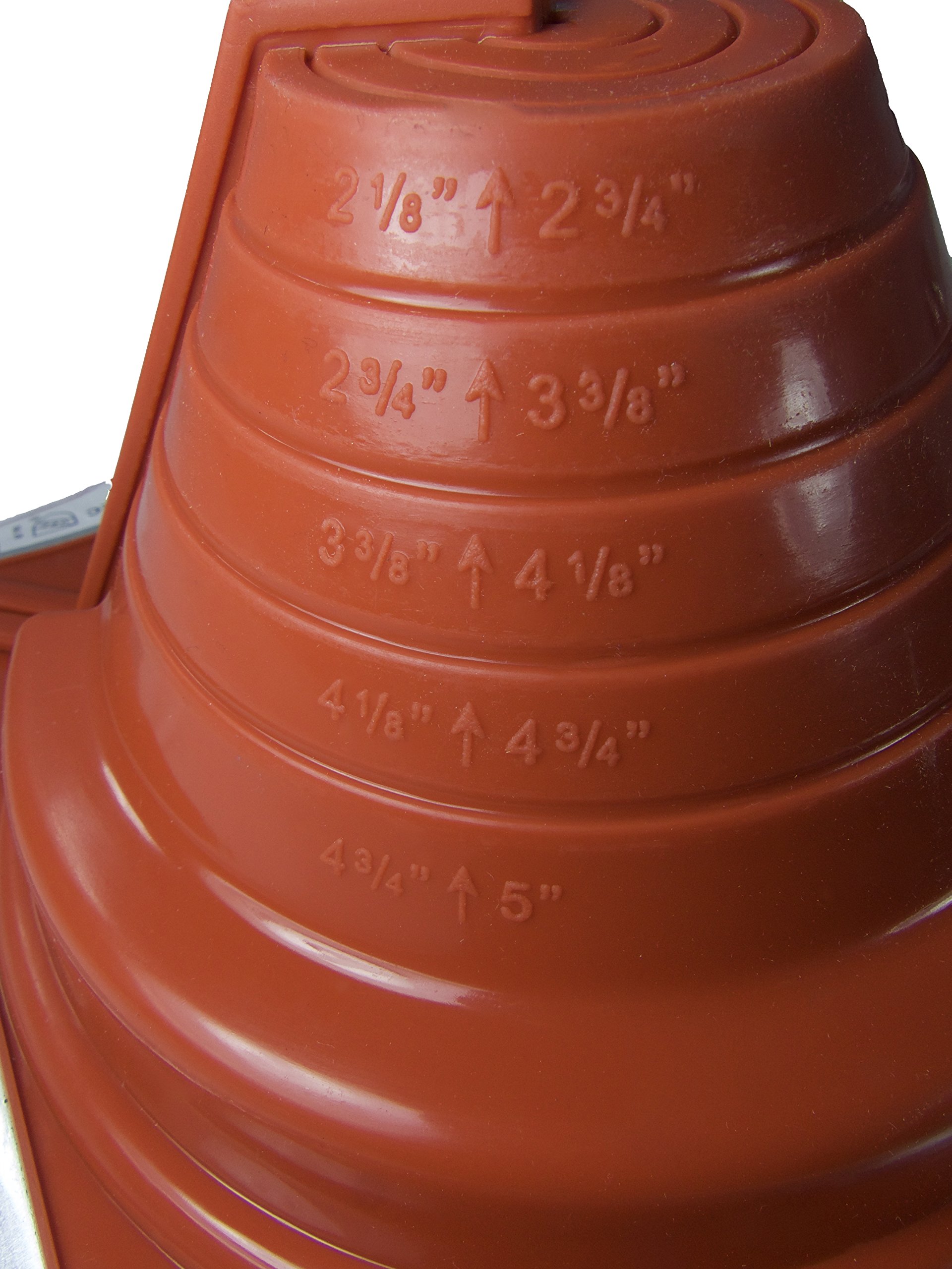 DEKTITE Square Base Combo Pipe Flashing Boot - View #9