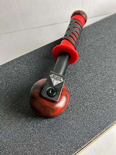 Miniatura 6 de Black Diamond Grip Herramienta de patinaje de cinta para aplicación de cinta de agarre de monopatín, elimina las burbujas de aire y la abrasión de