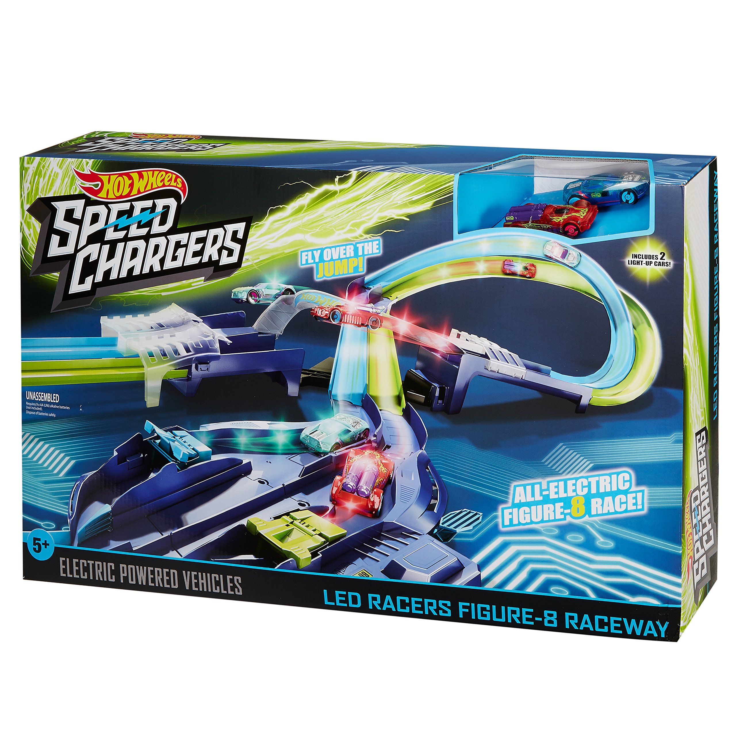 hot wheels speed chargers figure 8 raceway