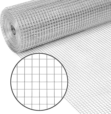 24 inch x 50 Foot Hardware Cloth 1/4 inch Opening 23 Gauge Sqaure Galvanized