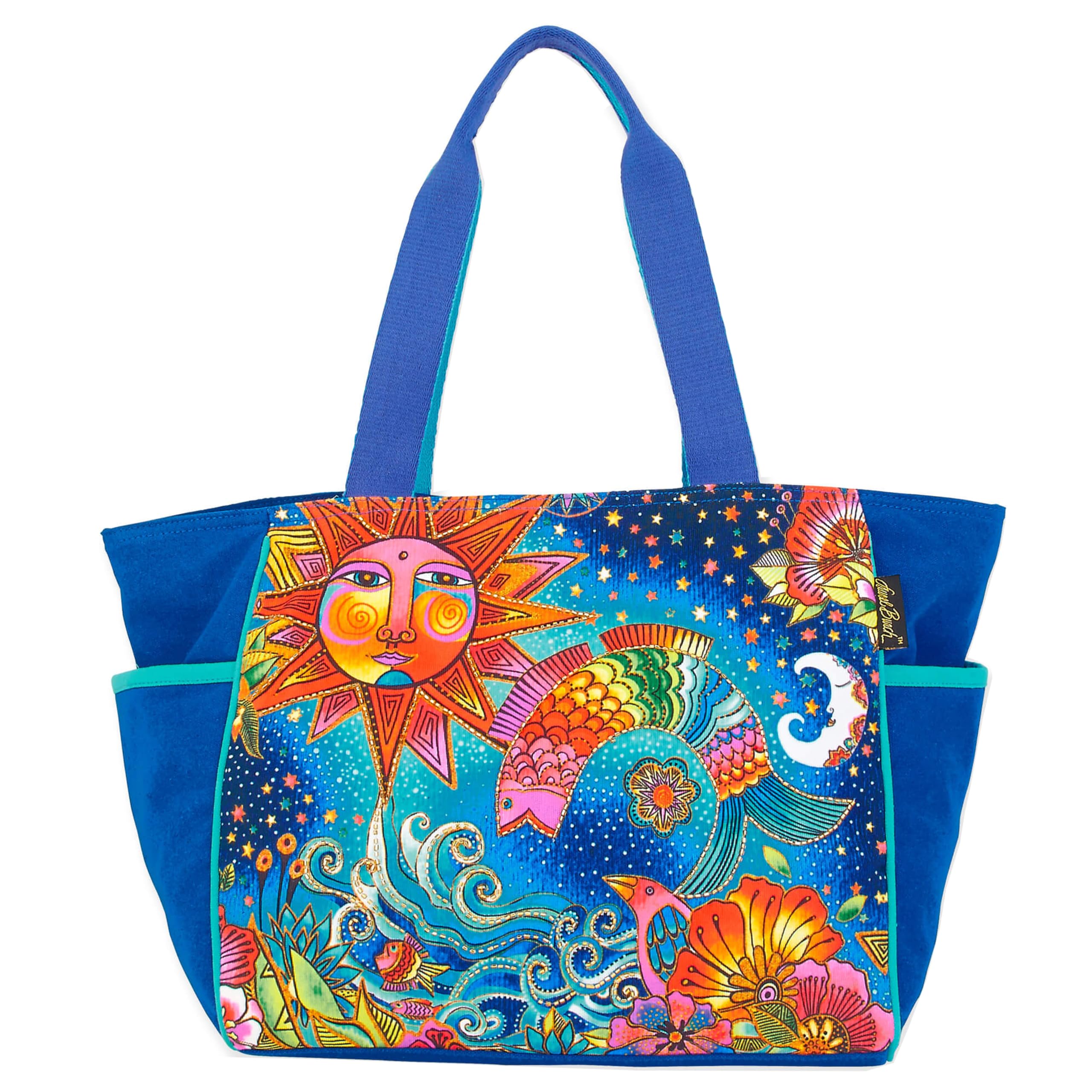 Celestial Magic Medium Tote Bag, Multicolor, M