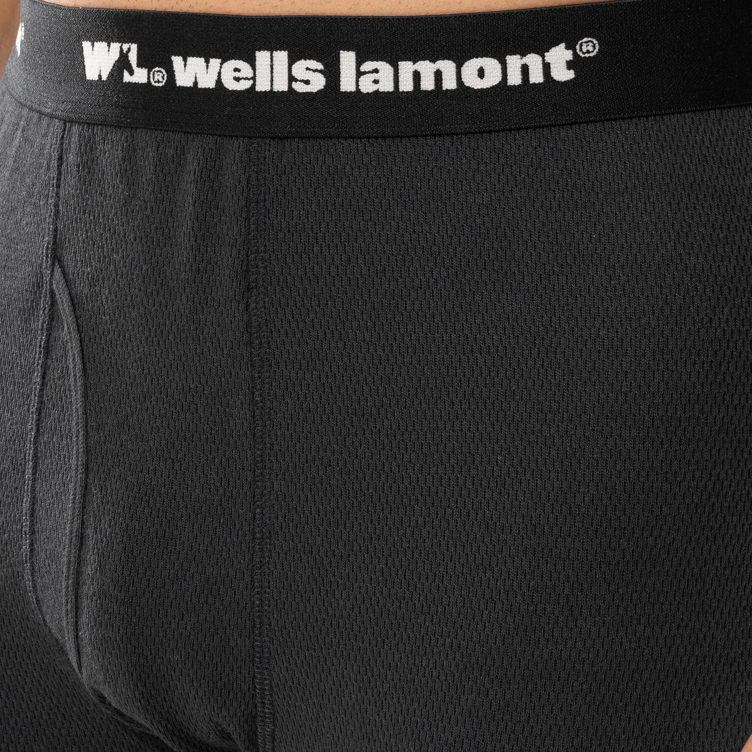 Wells Lamont Men's Cotton Polyester Raschel Thermal Bottom - 2 Pack