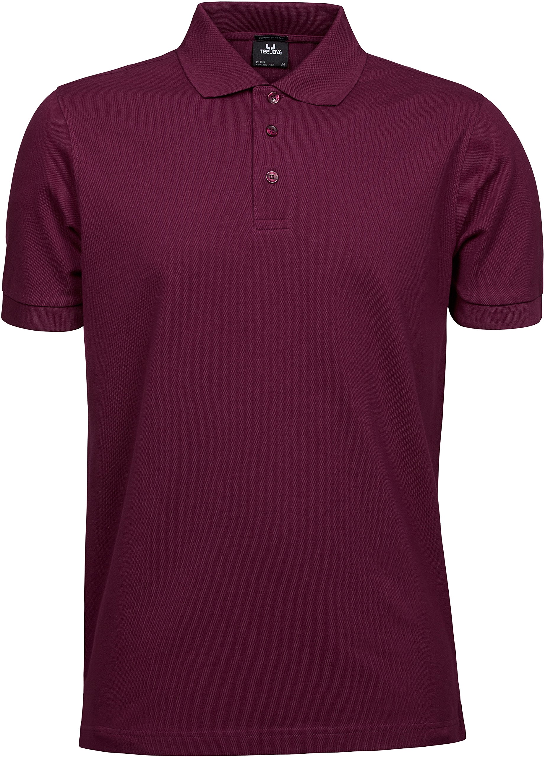Tee Jays Unisex Blanc Polo Luxury Stretch