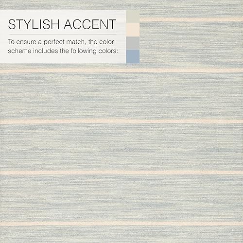 Miniatura 11 de Jaipur Living Cape Cod - Alfombra de área de 7 pies 10 pulgadas x 9 pies 10 pulgadas, azul náutico, con altura de pelo de 16 pulgadas, para