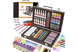 COLOUR BLOCK 73-Piece Essential Art Kit