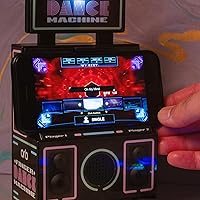 Vista 10 de Thumbs Up Retro Games Console Arcade Finger Dance Mat Máquina de consola de mano, compatible con iPhone, Samsung y otros teléfonos inteligentes