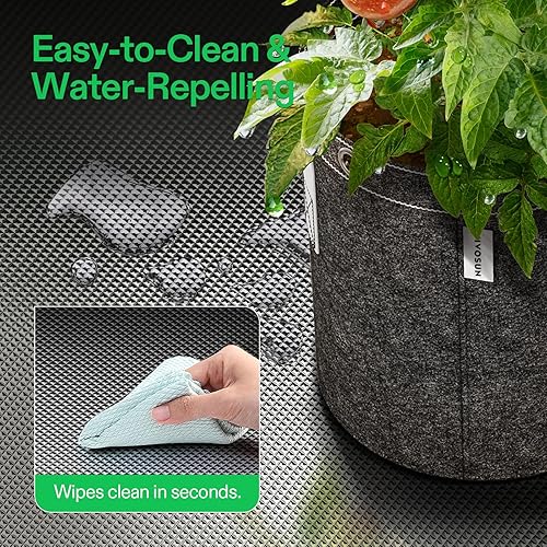 Miniatura 6 de VIVOSUN - Rollo de tela Mylar 6 Mil de 4 x 10 pies. Rollo de Mylar con patrón de diamante muy reflectante para cuarto de crecimiento