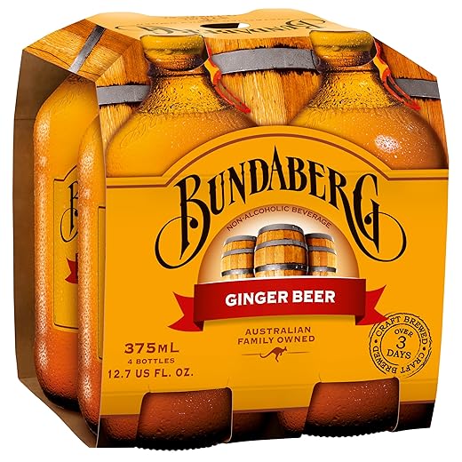 Bundaberg Ginger Beer, 12.7 Fl Oz (pack of 4)