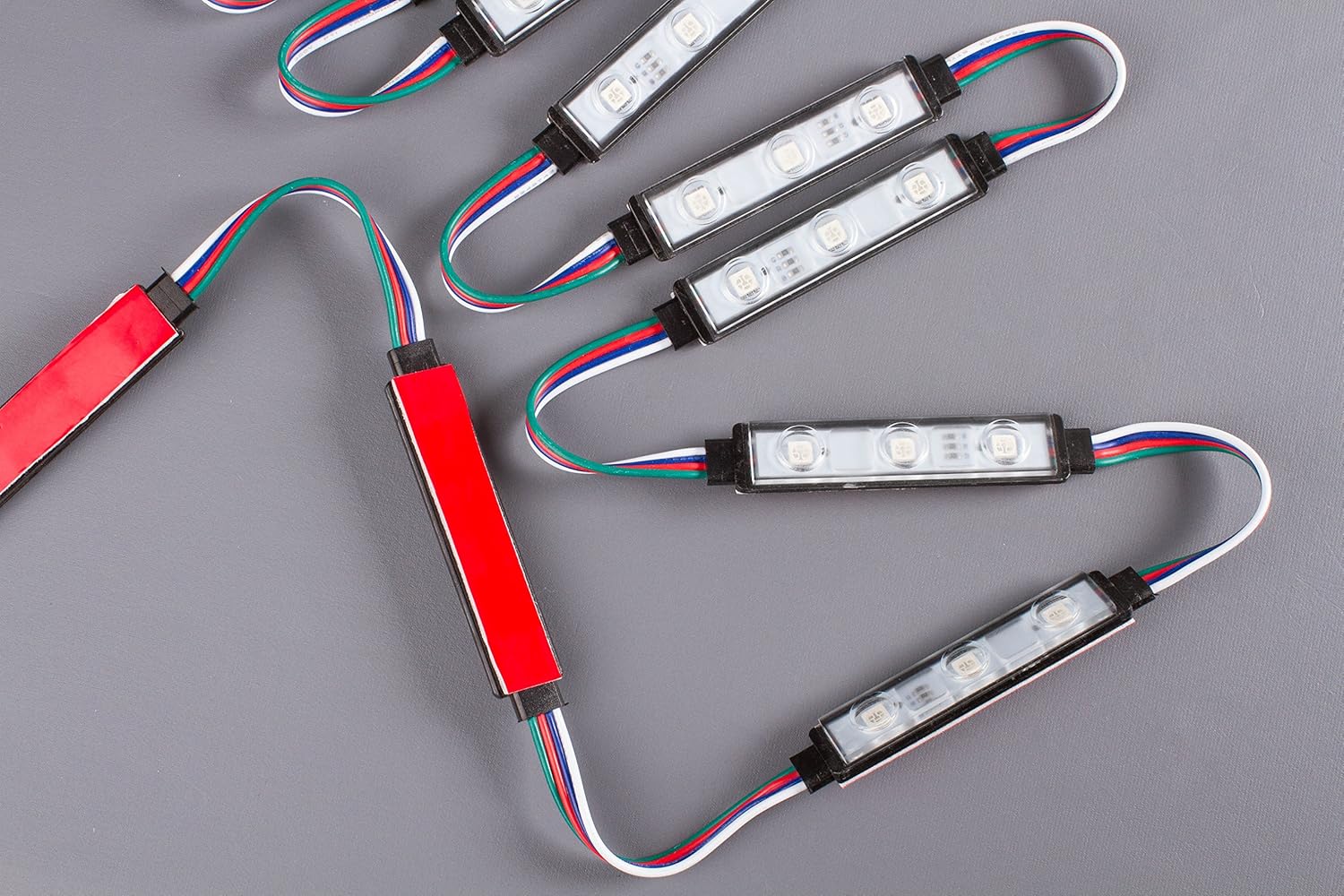 Promo 40% OFF LEDupdates Storefront Window RGB LED light Module Black Series Color Change with UL AC adapter & RGB Controller Choose 20ft 30ft 40ft 50ft Kit (40ft)