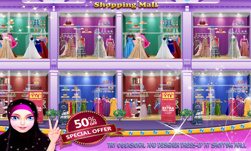 Hijab Fashion Doll Makeover And Hand Art - Hijab Girl Makeup And Dress up  Salon