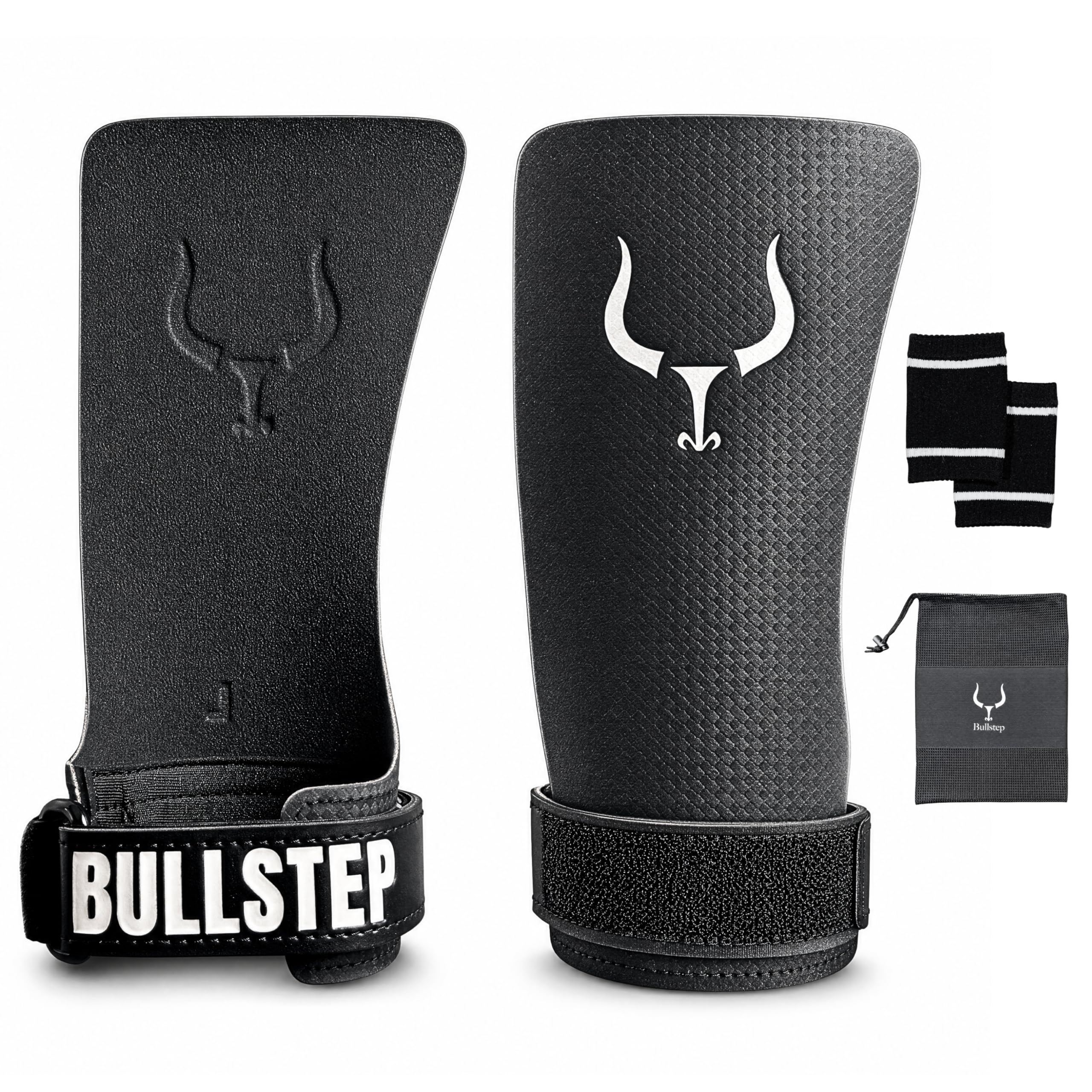 Paracalli Crossfit Forge in Fibra Di Carbonio con Polsiere | Stamina Fitness Paracalli Senza Magnesio | Guanti Crossfit Uomo Donna | Gym Gloves Grips per Cross Training