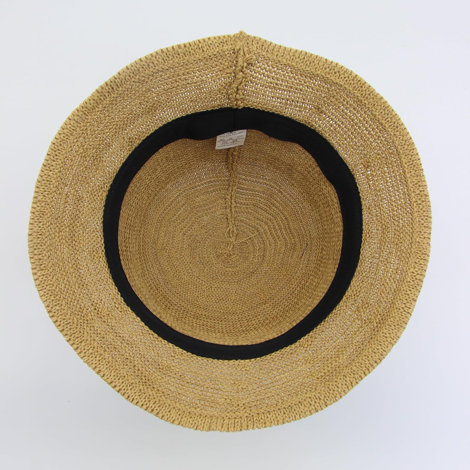 Women Straw Hat Beach Sun Cap Foldable Paper Knitted for Travel Summer Vacation Soft Lightweight Breathable