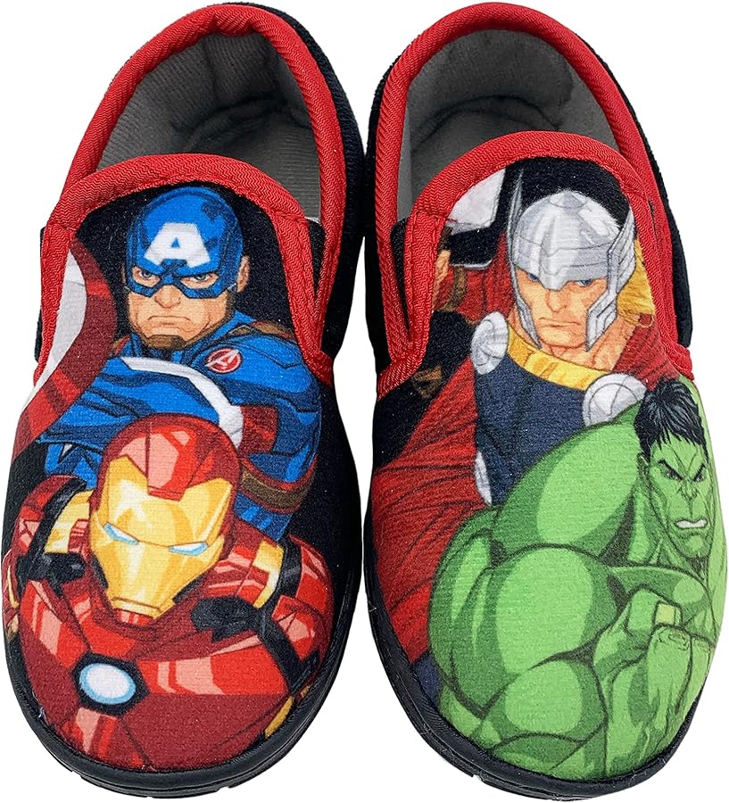 boys marvel slippers