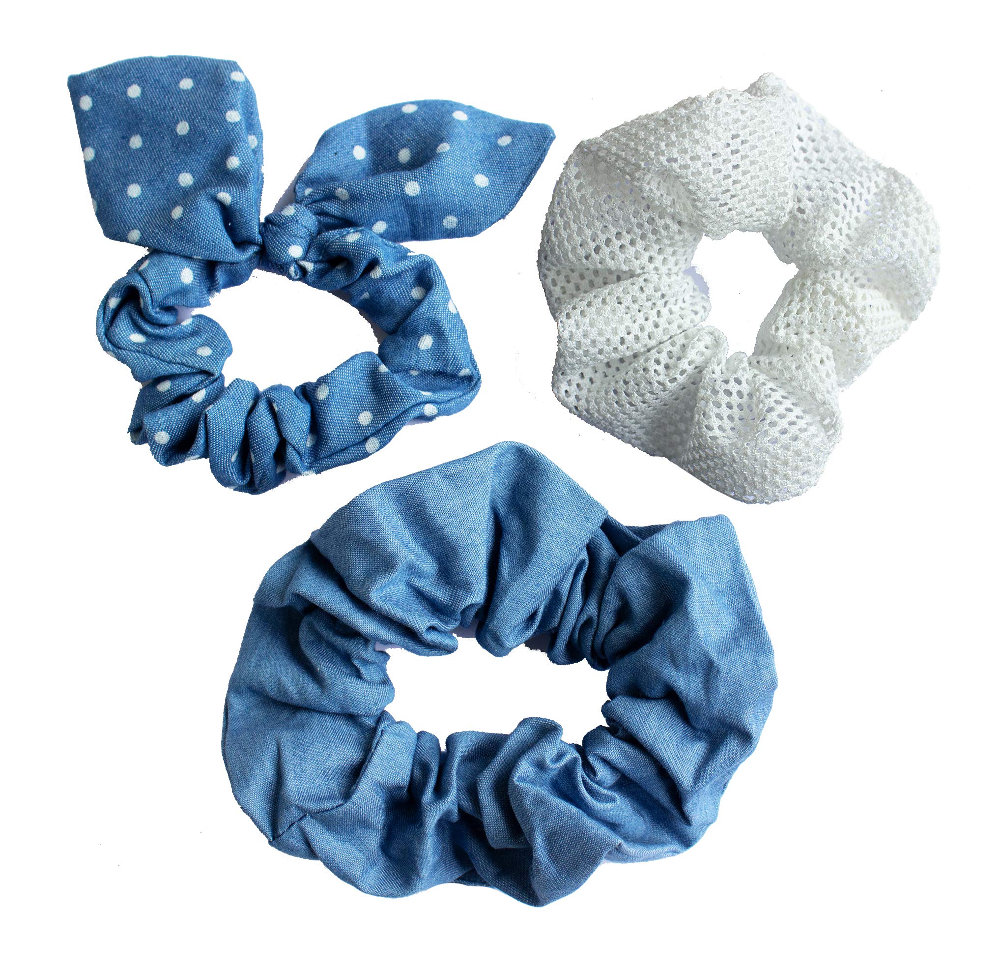 Super Soft LIKERY Scrunchies, Stonewashed