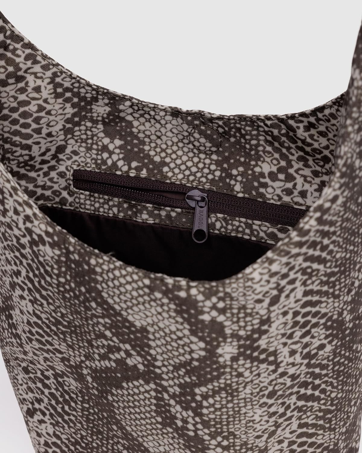 BAGGU Small Nylon Sling - Snakeskin - Image 3