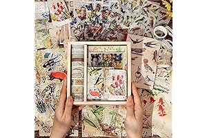 Dizdkizd Vintage Animal Themed Scrapbook Kit: Fuel your Creativity