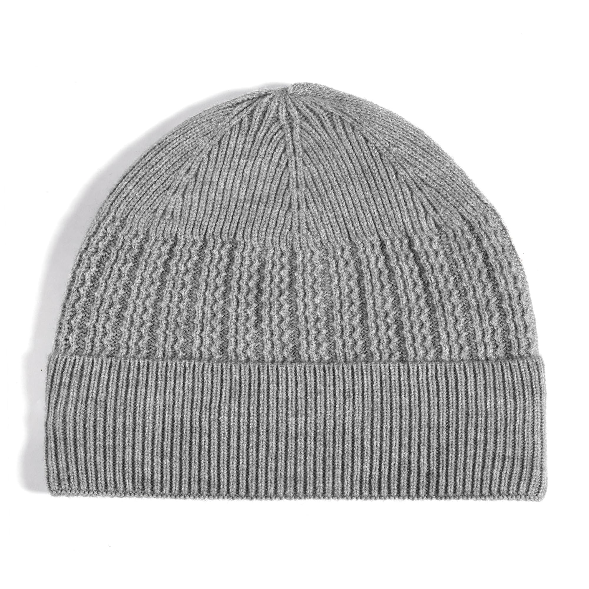Knit Beanie Hat for Men Women Winter Warm Earflap Soft Wool Slouchy Skull Cap with Ear Warmer Outdoor Sports Casual Woolen Hat | Freesize-image-43