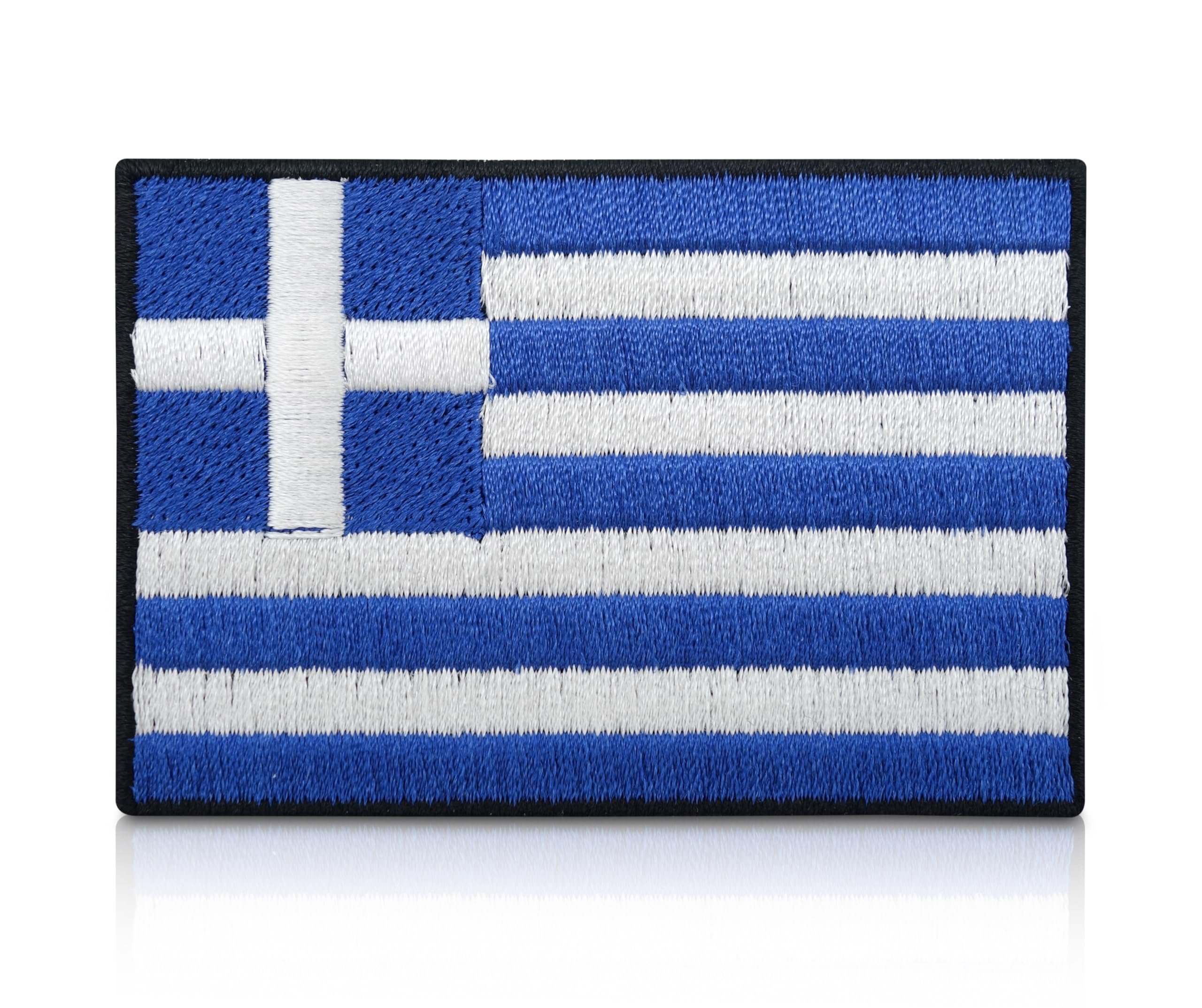 Greece Flag Iron-on Patch | Greek Flag Iron on Patches, Greek Flag Patch, Embroidery Patch, Ironable Patch, Badges Finally Home