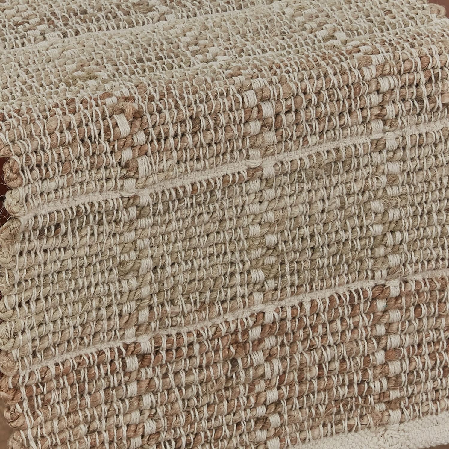 Park Designs Park Designs Beige Sand Origins Table Runner 13" X 36", Reversible Thick Woven Rustic Tabletop Mat for Country Table Centerpiece & Neutral Farmhouse Home Decor