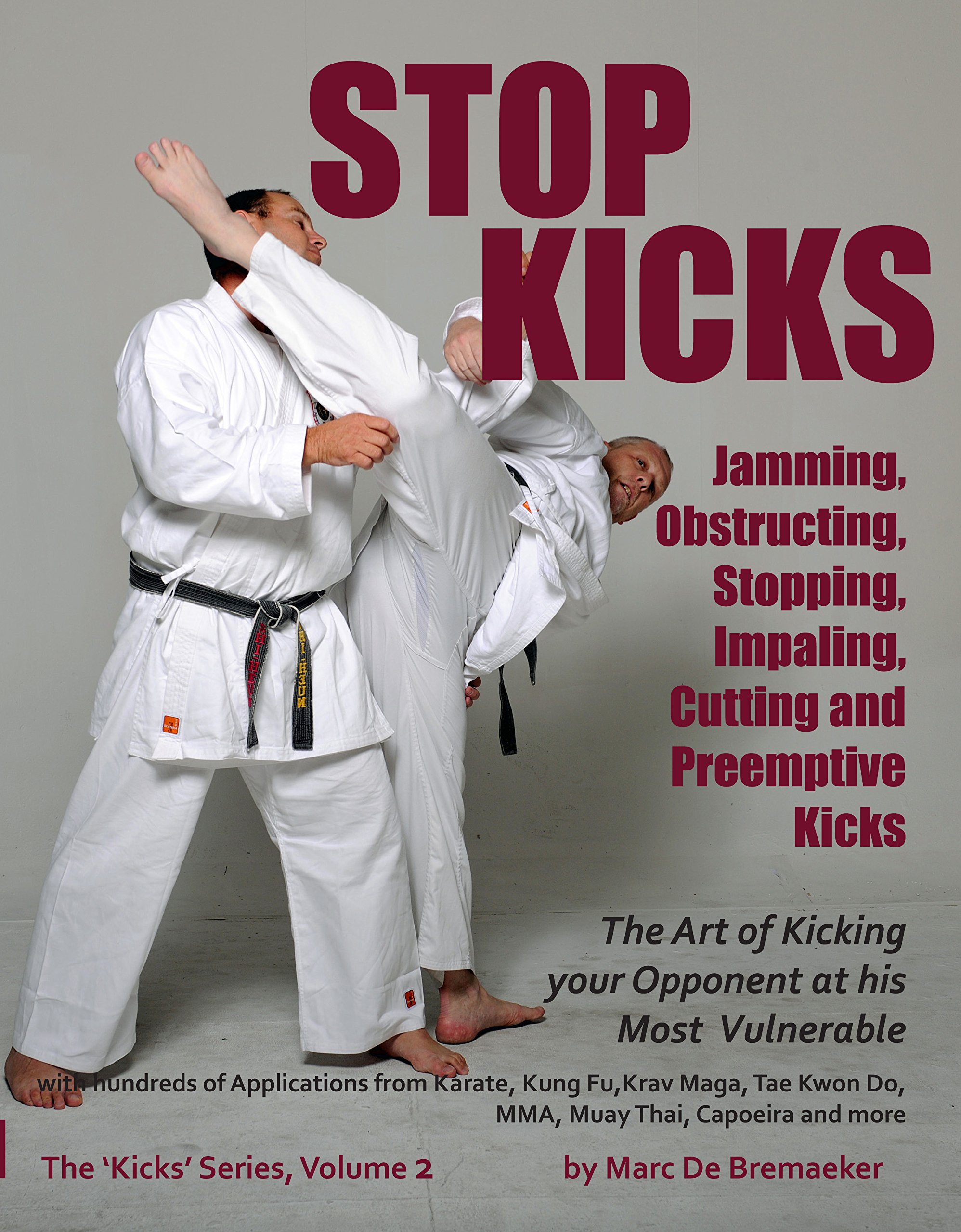 Stop Kicks: Jamming, Obstructing, Stopping, Impaling, Cutting and Preemptive Kicks ('Kicks' Book 2)