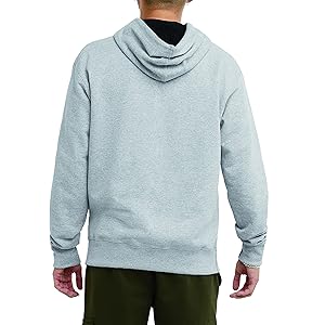 Champion Men's Hoodie, Fleece Striped Sweatshirt for Men (Reg. or Big & Tall)