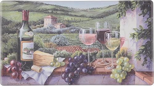 Miniatura 17 de J&V TEXTILES - Alfombra antifatiga y antideslizante impermeable de confort para cocina, piso del hogar, lavandería y oficina (gris, 20" x 36")