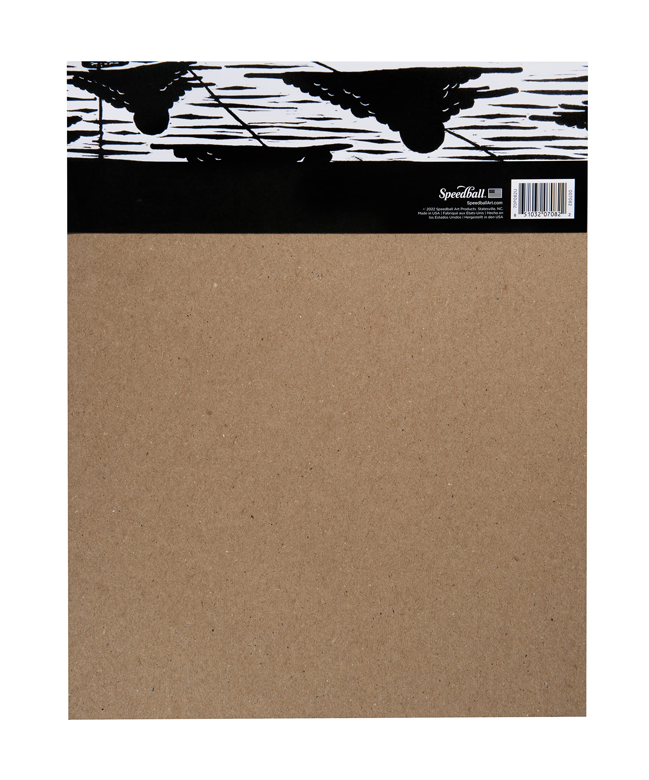 Speedball 7082 - Papel para manualidades (30,5 x 30,5 cm), color blanco