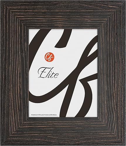 Craig Frames Elite Sherwood XL - Portarretratos de 16 x 20 pulgadas con cristal, color marrón expreso