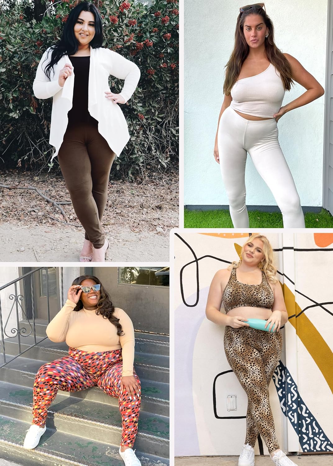 STRETCH IS COMFORT Women's and Plus Size Oh So Soft Knee & Full Length Leggings | Lots of Prints | Adult Sizes S-7X - Image 6