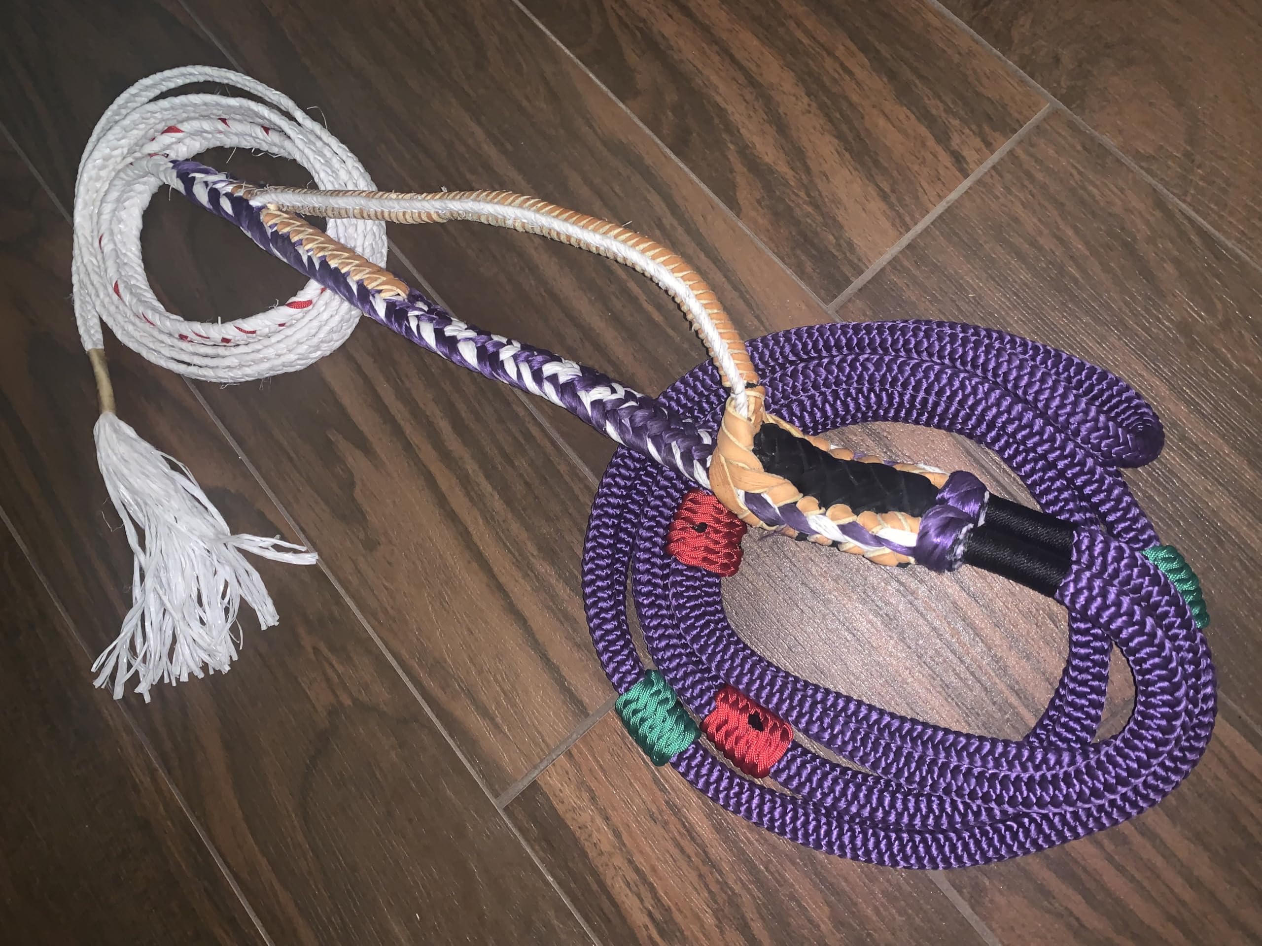 The Joker Rope - Purple on White Poly Pro 9x7RH 3/4
