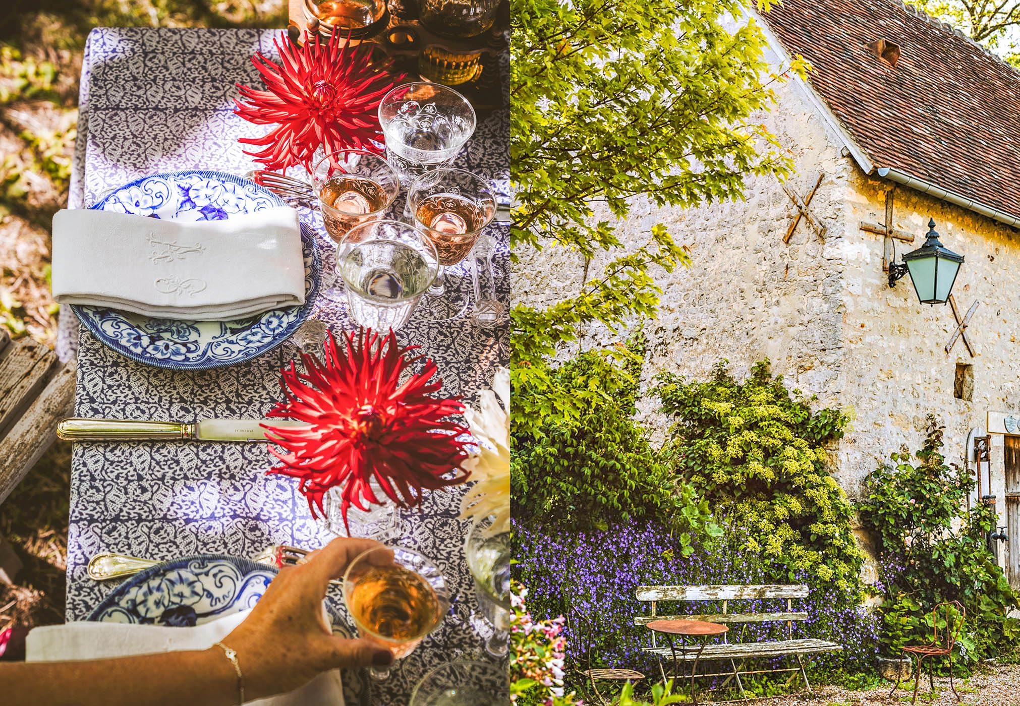 Un déjeuner à la campagne: Recettes et tables pour toutes les saisons