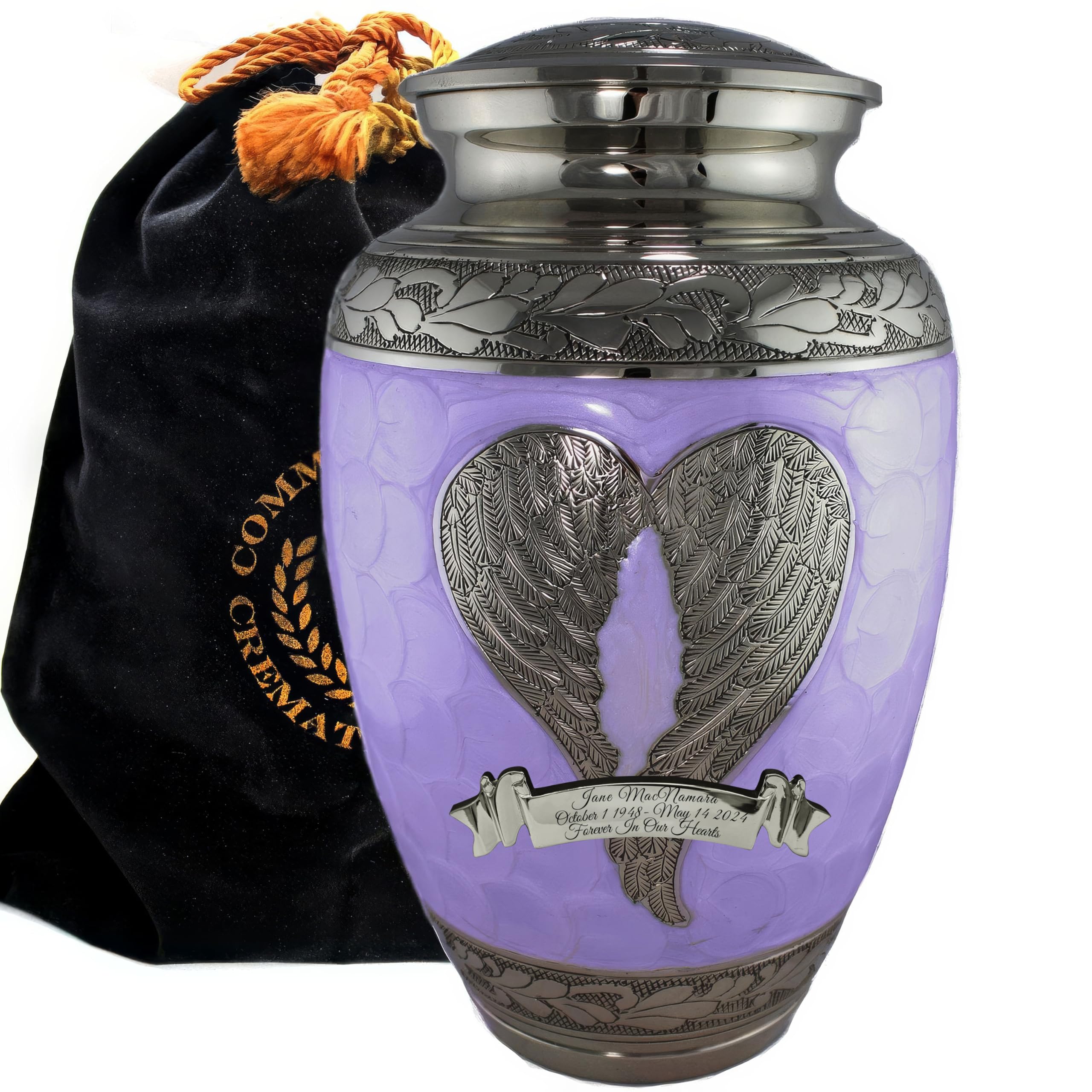 Angel Wing Cremation Urns for Human Ashes Adult Female Angel Urns for Ashes