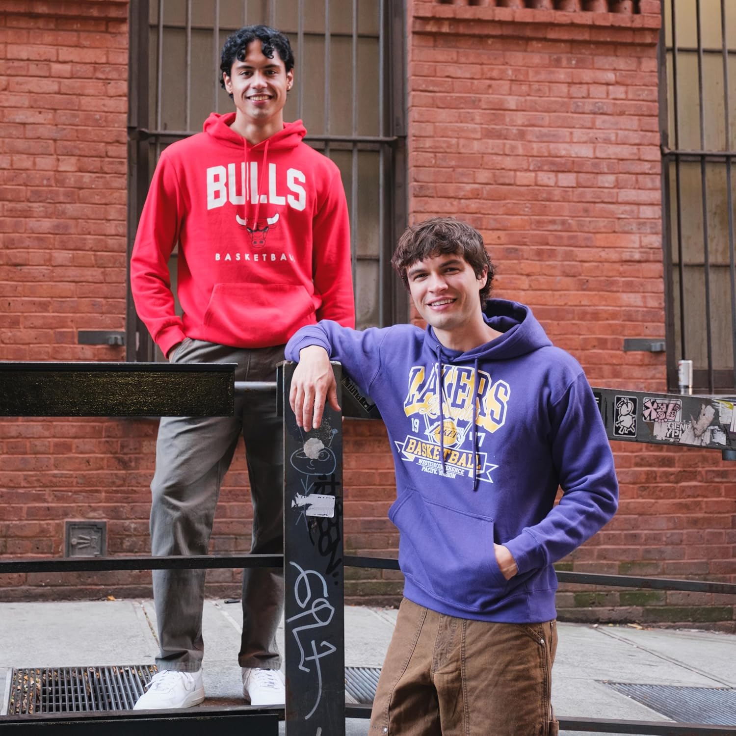 Ultra Game Men's NBA Official Standard Super Soft Ace Hoodie Sweatshirt - Image 4