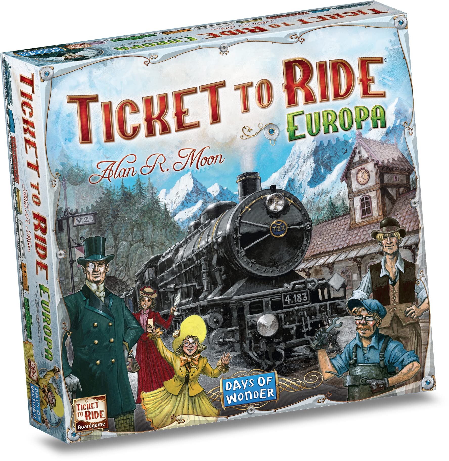 Asmodee - Ticket to Ride Europa - Gioco da Tavolo per Tutta la Famiglia, 2-5 Giocatori, 8+ Anni & Dixit Odyssey, Gioco da Tavolo di Immaginazione e Fantasia, 3-12 Giocatori, 8+ Anni