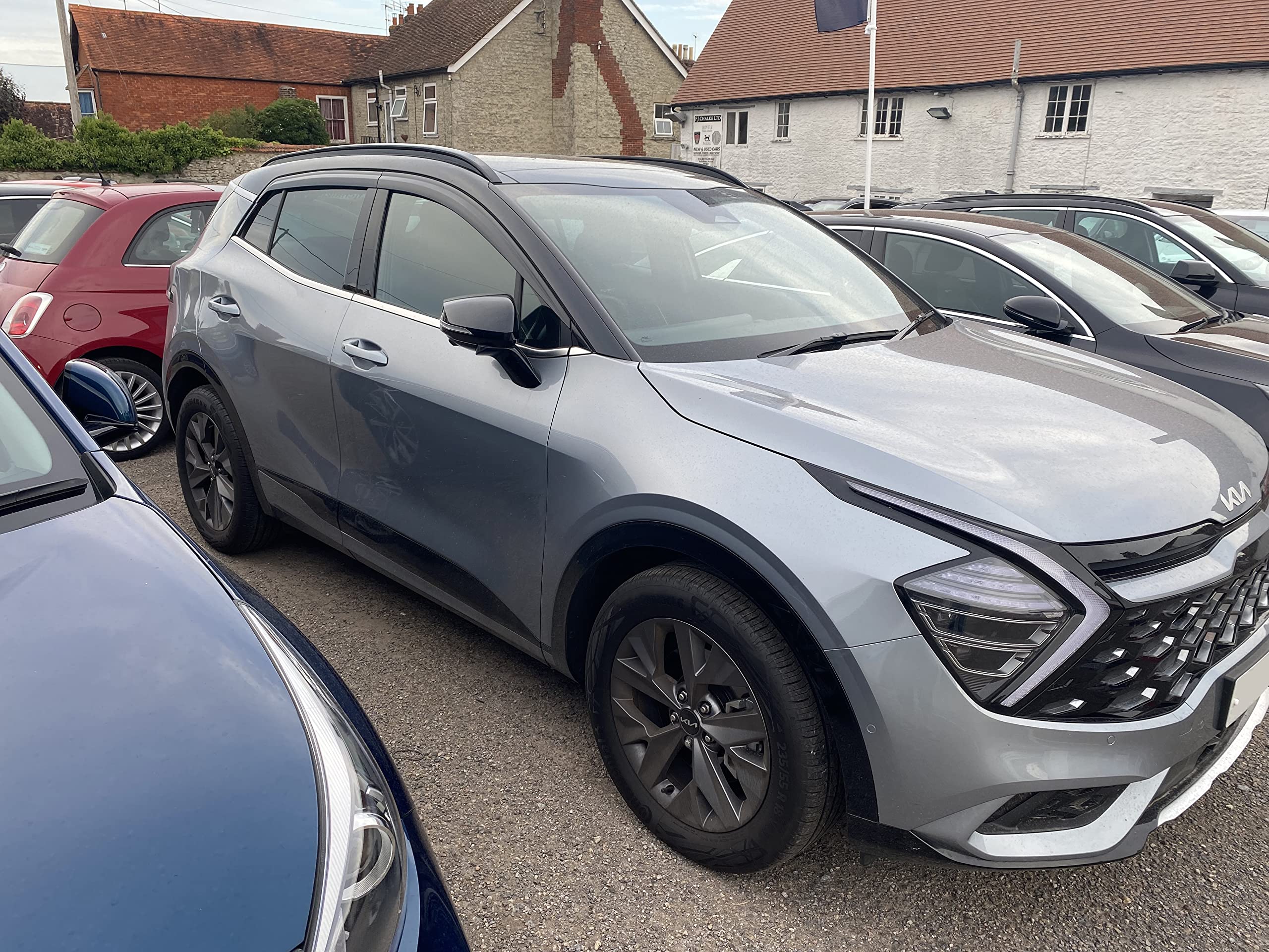 AUTO CLOVER Juego de deflectores de viento para Kia Sportage 2022+ (4 piezas)