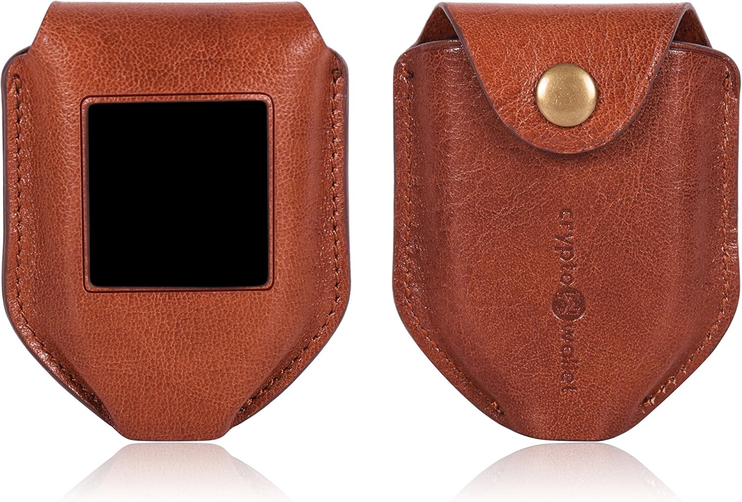 Brown Leather Case for Trezor Model T Hardware Hong Kong | Ubuy