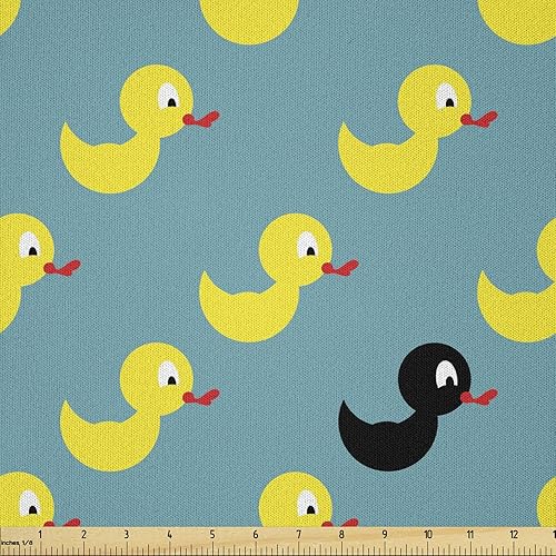 Miniatura 143 de Lunarable Tela suculenta de The Yard, flores en acuarela estilo pintura coloridas flores de primavera tema de jardinería, tela de microfibra