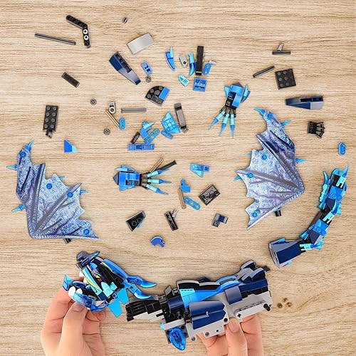 Miniatura 7 de OASO Kit de construcción de dragón de control remoto y aplicación proyectos STEM para niños de 8 a 12 años regalos educativos de cumpleaños para