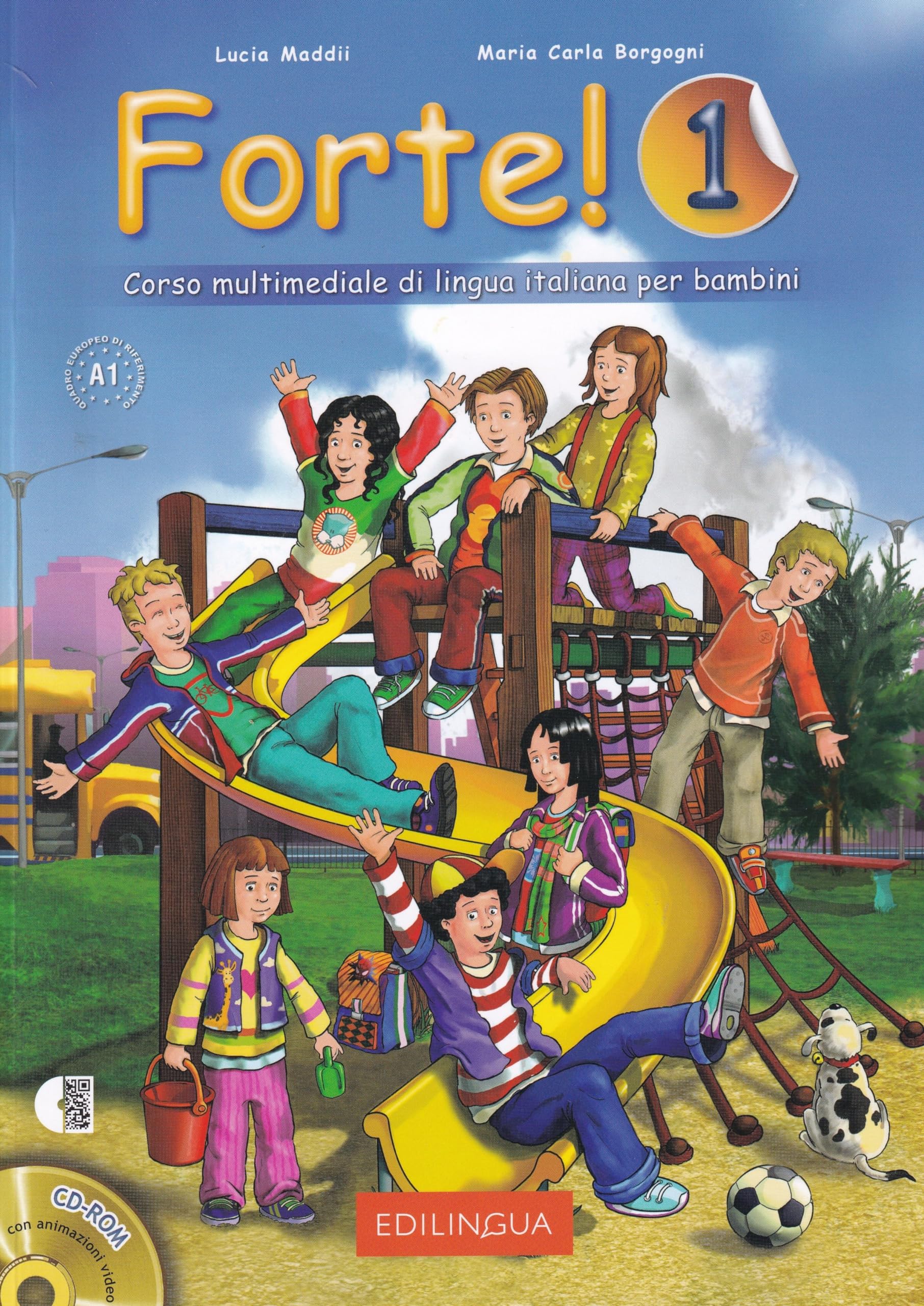 Forte!: Libro dello studente ed esercizi 1 + online audio + CD-ROM (Level A1)