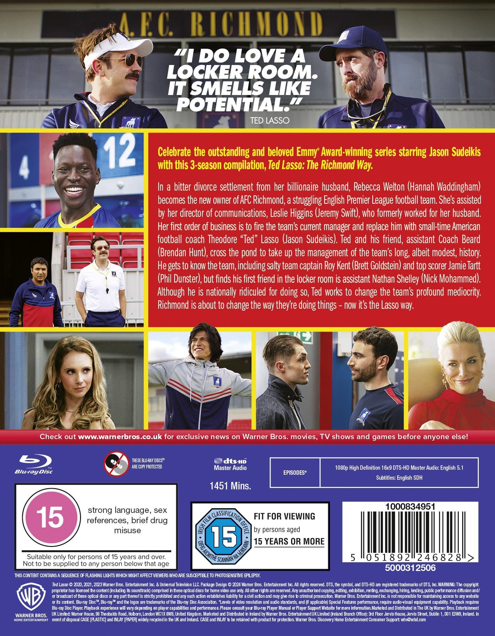 Ted Lasso: The Richmond Way [Blu-ray] [2020] [Region Free]