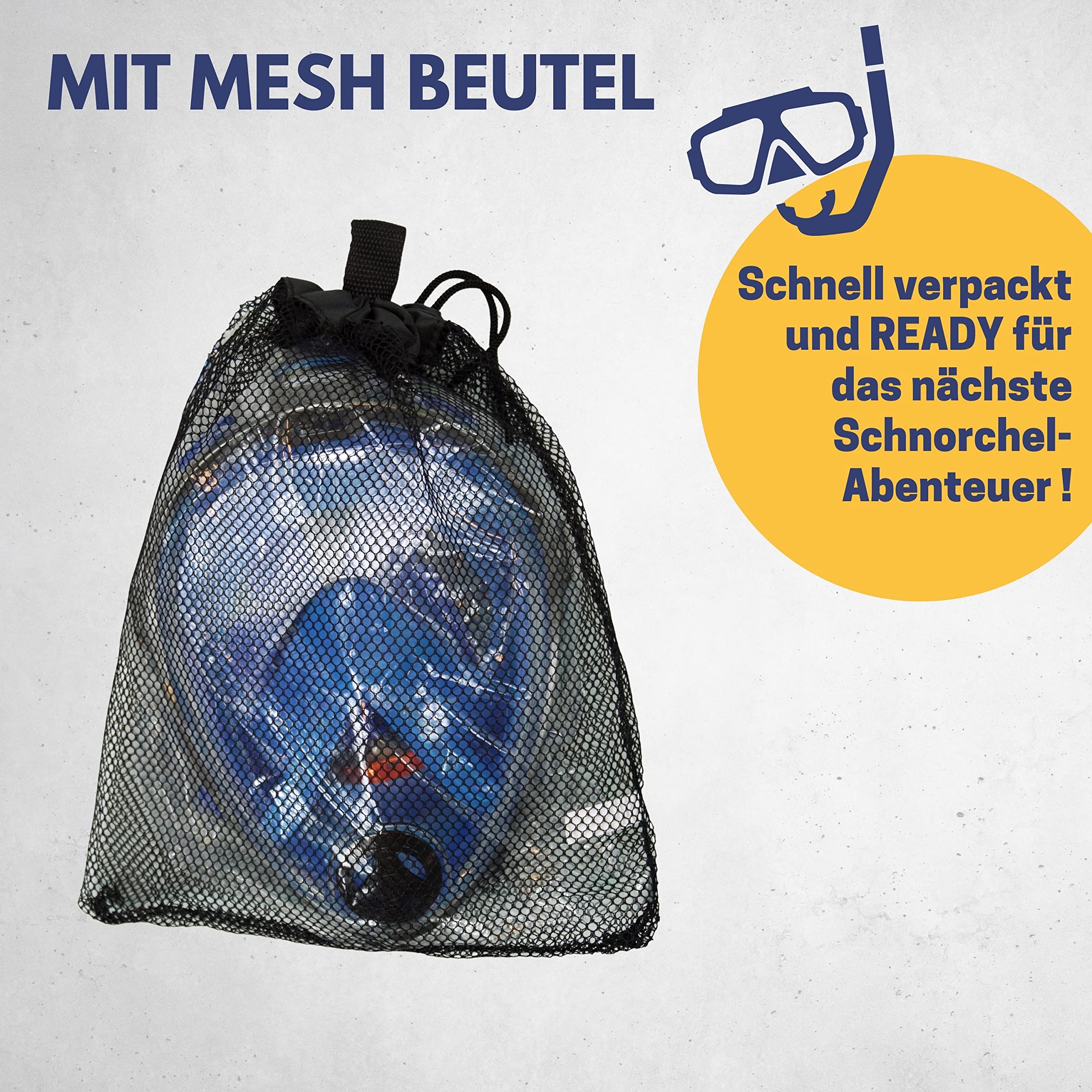 Masque De Plongée Avec Tuba Best Sporting - Anti-buée Et Anti-rayures