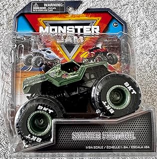 Monster Jam Soldier Fortune Die-Cast Truck, Legacy Series 38, 1:64 Scale